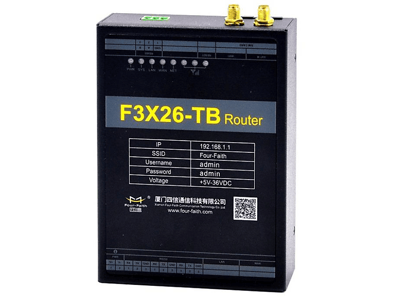 F3X26-TB-FL FOUR-FAITH 2 Router