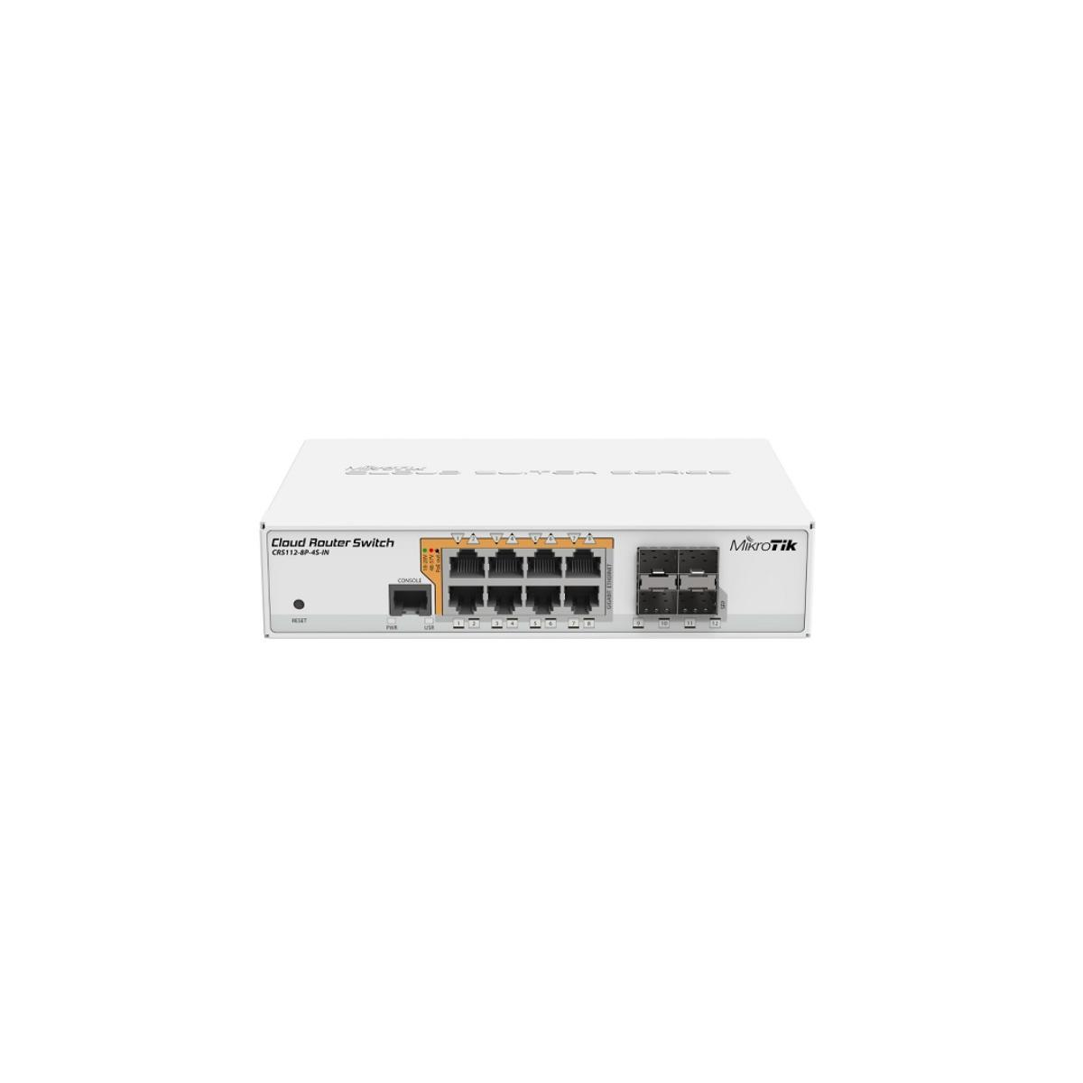 switch Netzwerk CRS112-8P-4S-IN Hubs network 13 Switch Switching Mikrotik MIKROTIK