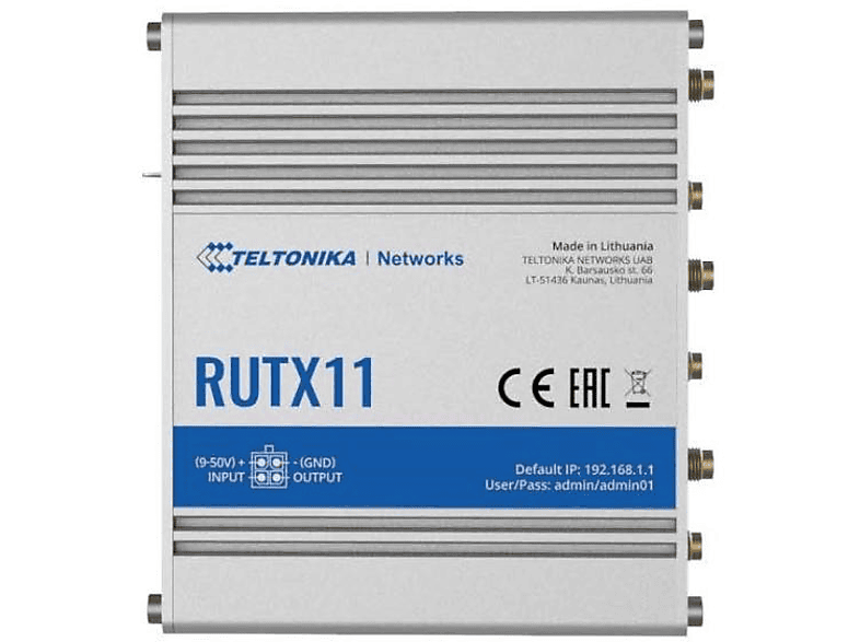 100400 RUTX11 Router 3 TELTONIKA