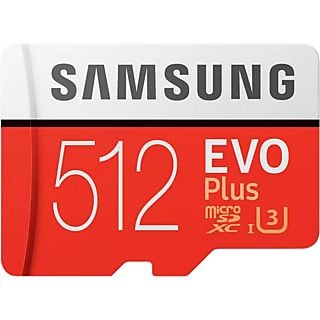 Tarjeta MicroSD 512 GB - SAMSUNG Evo Plus