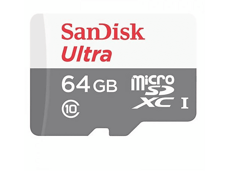 SANDISK SDSQUA4-064G-GN6IA MSDXC UL. 64GB 1, SDXC Micro Speicherkarte, 64 GB, 100 MB/s