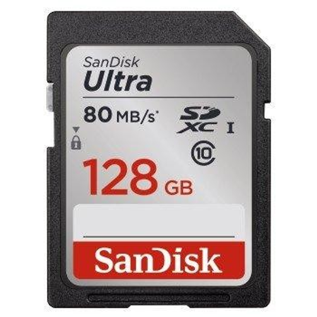 SANDISK 139769 SDXC ULTRA 128GB Speicherkarte, MB/s GB, 128 UHS-I, 80 SD SDXC
