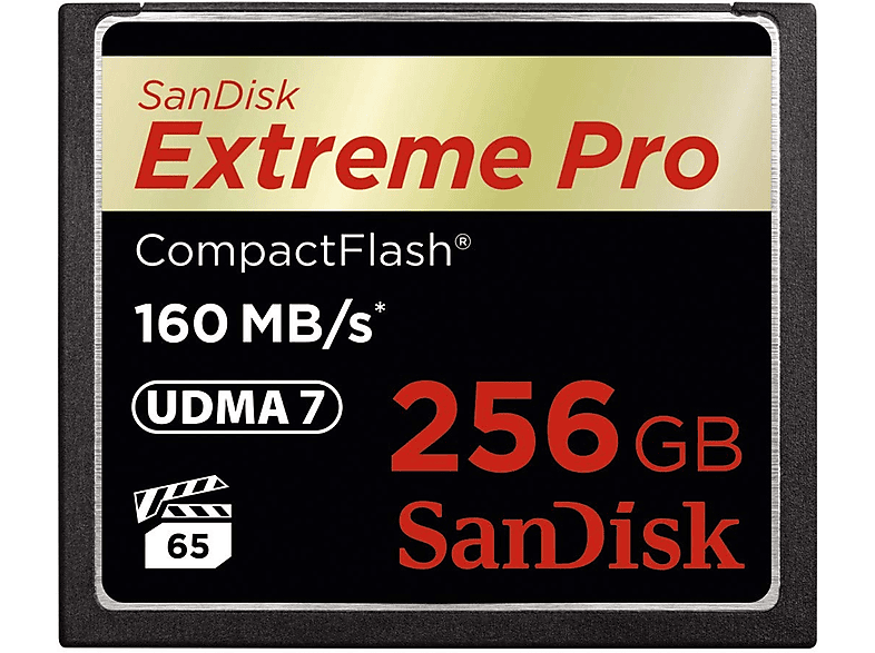 Tarjeta Compact Flash 256 GB SDCFXPS256GX46 SANDISK } MediaMarkt