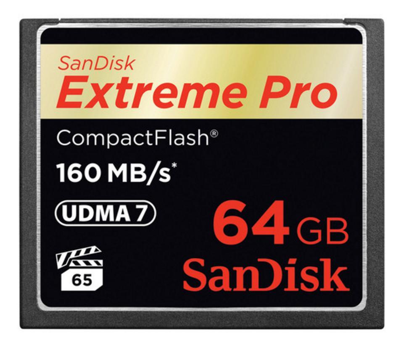 160 Speicherkarte, CF SDCFXPS-064G-X46 1, GB, 64 64GB EXTR.PRO SANDISK Compact Flash MB/s