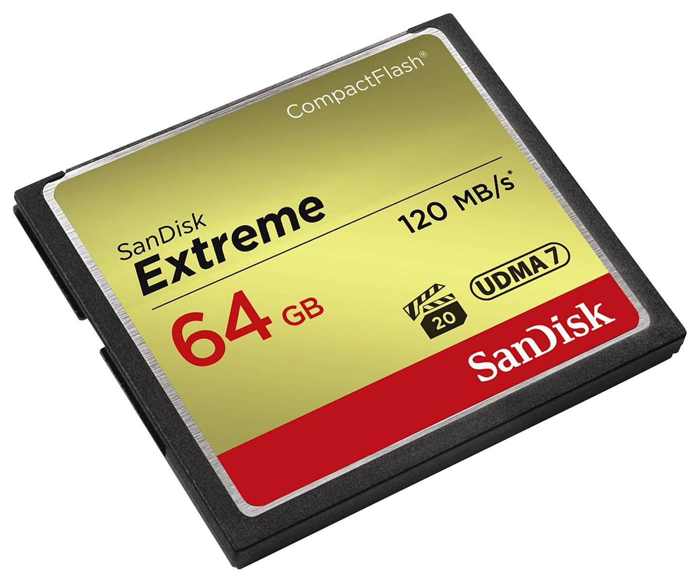 120 64 Compact Speicherkarte, 64GB EXTREME 12, Flash GB, CF SANDISK MB/s SDCFXSB-064G-G46