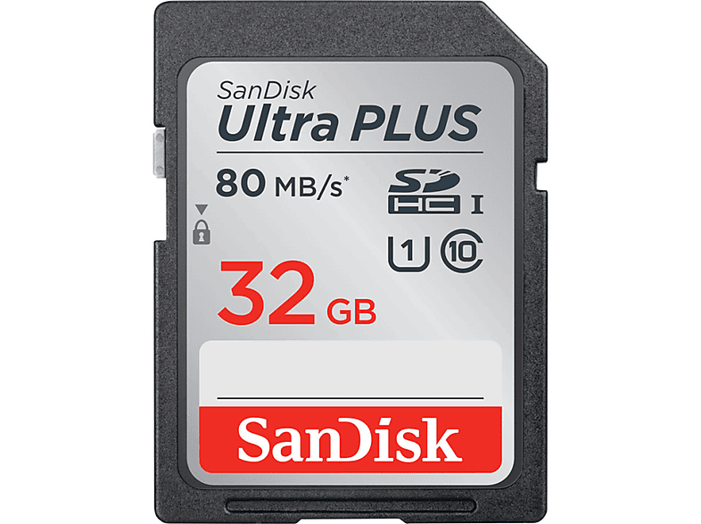 SANDISK SDSDUW3-032G-GN6IN SDHC UL. PL. 32G, SDHC Speicherkarte, 32 GB, 130 MB/s