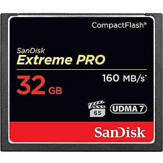 Tarjeta SD 32 GB  - SanDisk Extreme Pro Compact Flash 32GB SANDISK