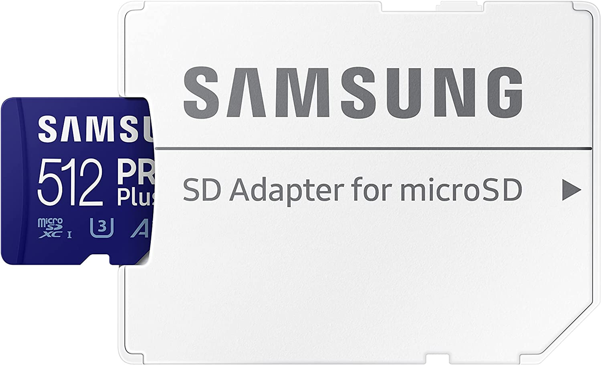 SAMSUNG MB-MD512KA/EU MICROSD MicroSD 512GB, 512 Speicherkarte, (2021) PLUS CARD GB PRO Micro-SD