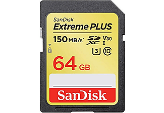 Tarjeta MicroSDXC 64 GB  - Extreme PLUS SANDISK
}