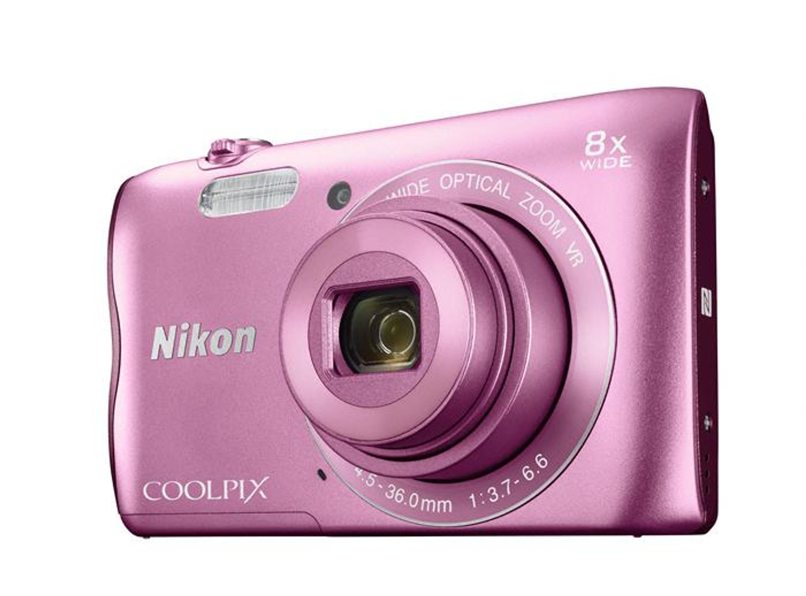 Cámara compacta Coolpix A300 - NIKON, 20,1 megapixelmegapixel, Rosa