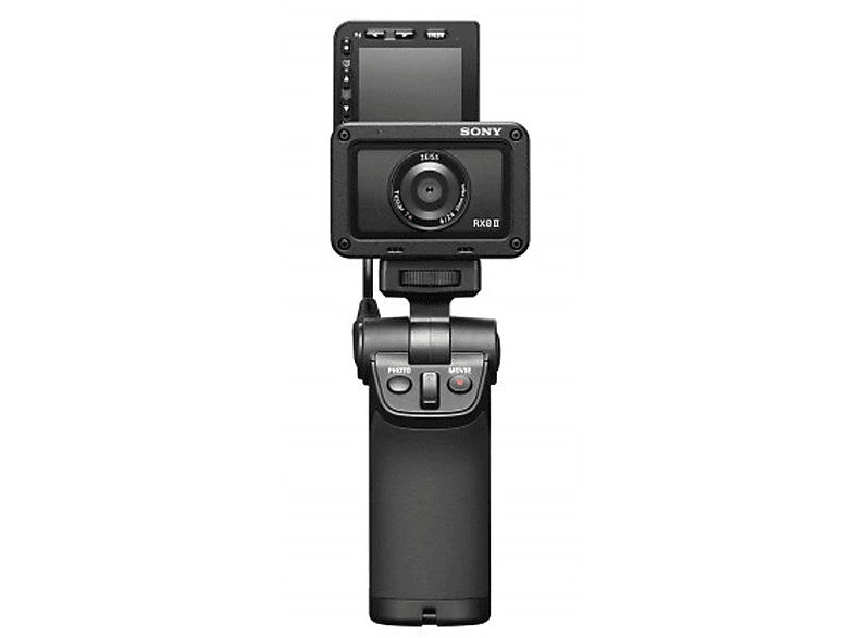 SONY DSC-RX 0 M2 + SHOOTING GRIP VCT-SGR1 Digitalkamera Schwarz, Nein opt. Zoom, TFT-LC, WLAN-