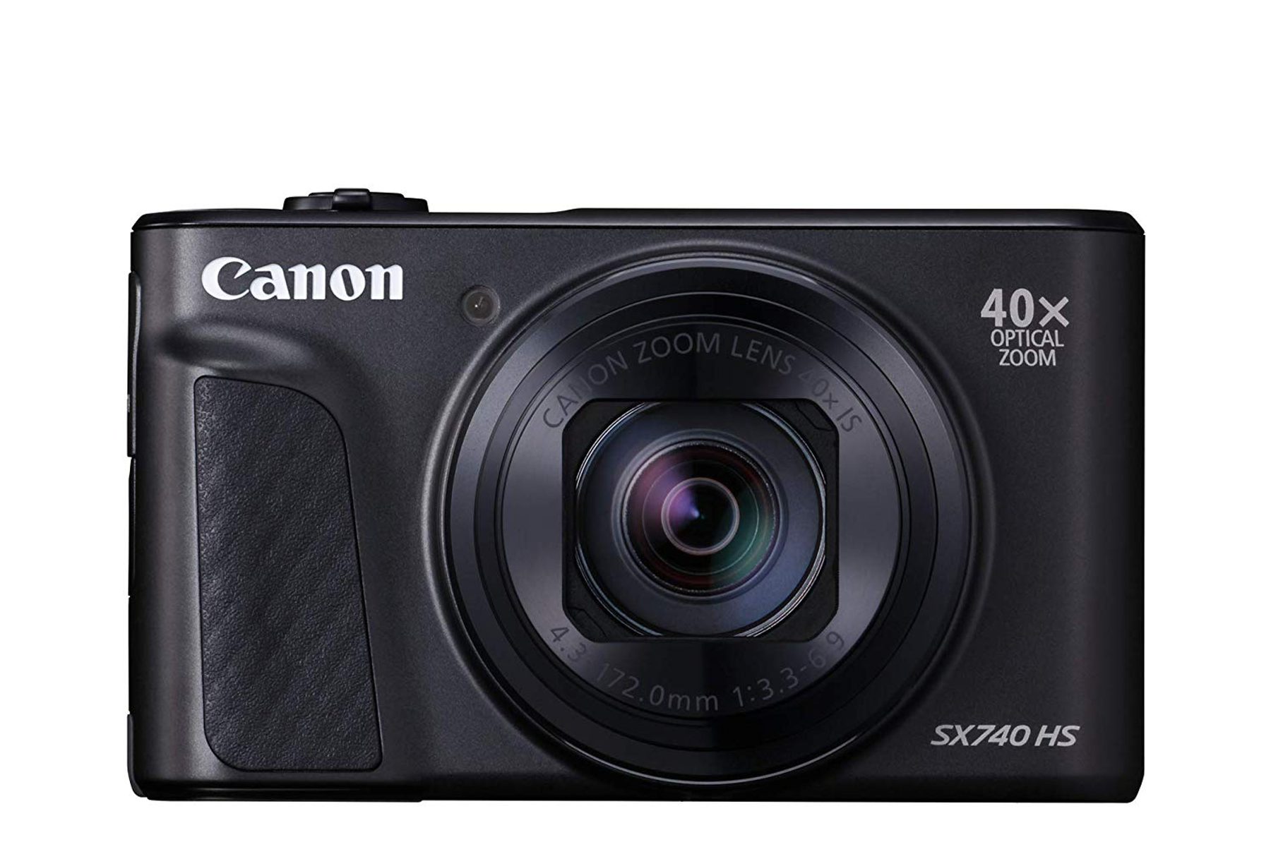 CANON POWERSHOT 40fach WLAN- Schwarz, opt. Digitalkamera SX LCD (TFT), Zoom, HS 740