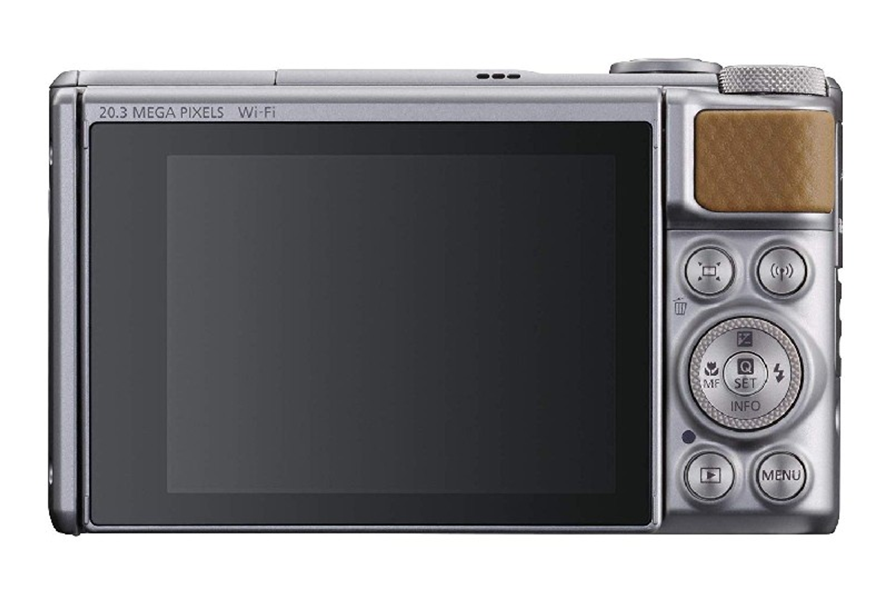 Silber, Zoom, 40fach opt. Digitalkamera LCD CANON HS WLAN- 740 POWERSHOT SX (TFT),
