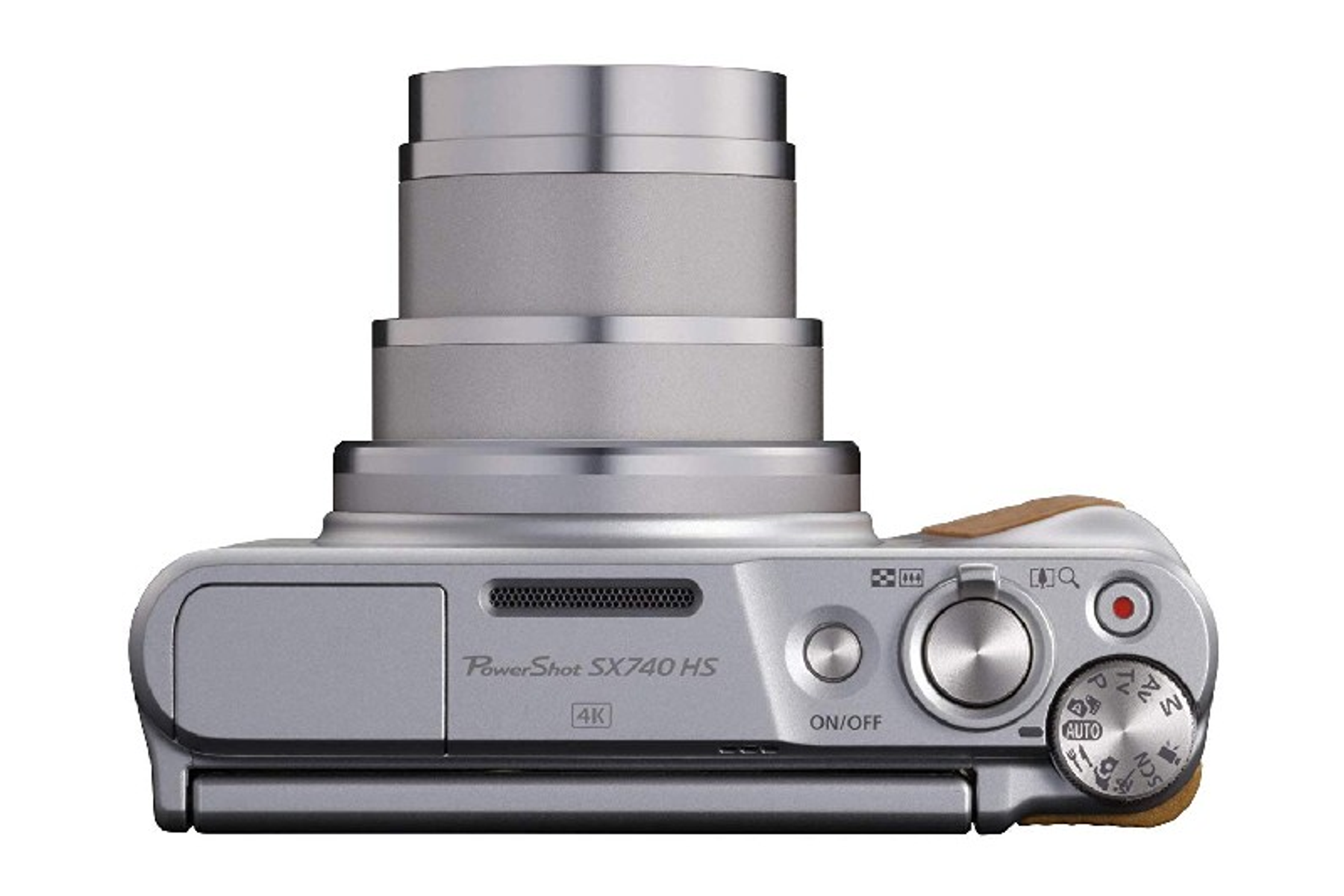 POWERSHOT Zoom, 40fach (TFT), LCD HS SX CANON 740 Digitalkamera opt. Silber, WLAN-