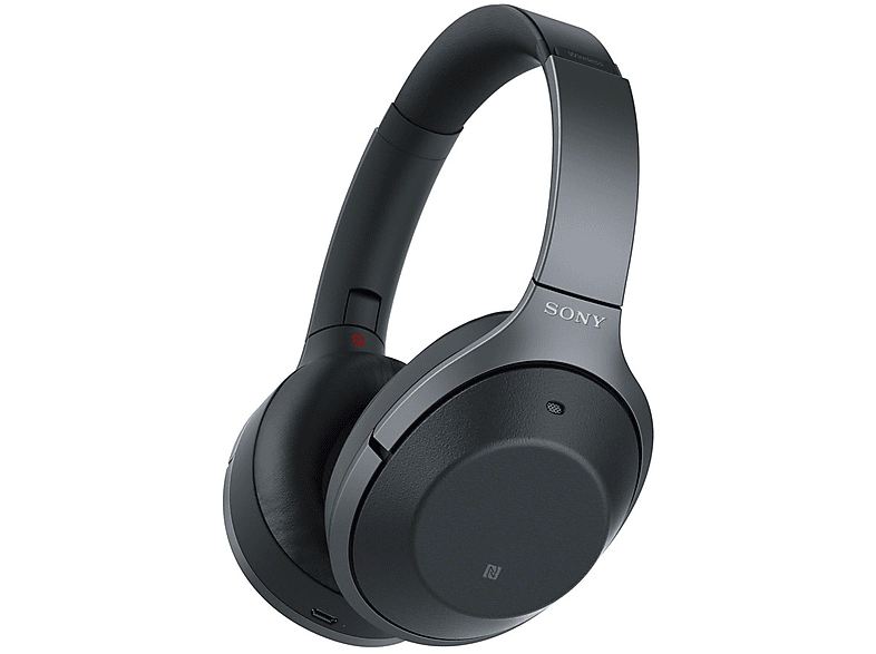 SONY WH 1000 XM2 B SCHWARZ, Over-ear Kopfhörer Bluetooth Schwarz