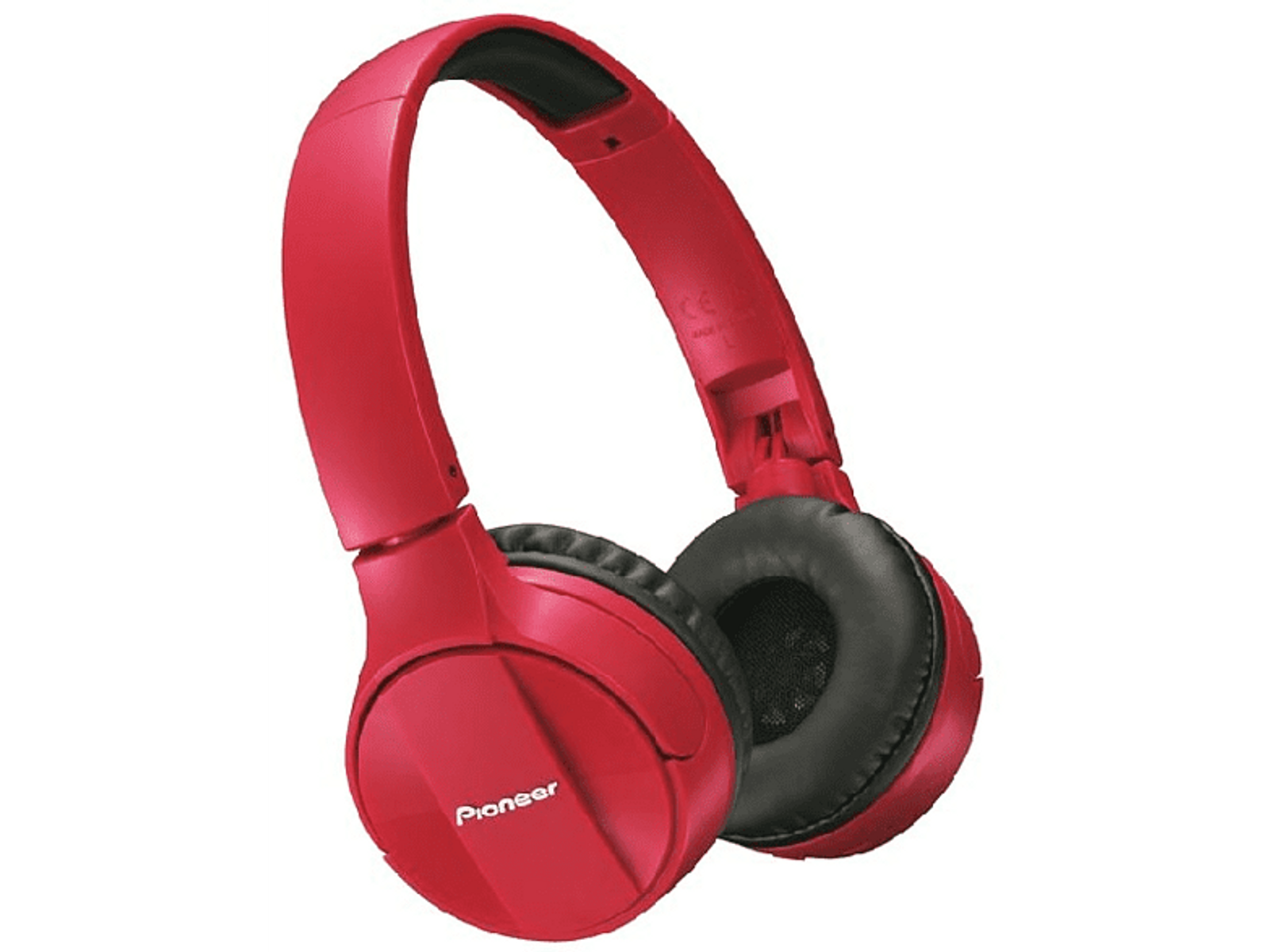 PIONEER SE-MJ 553 BT-R, On-ear Rot Kopfhörer Bluetooth