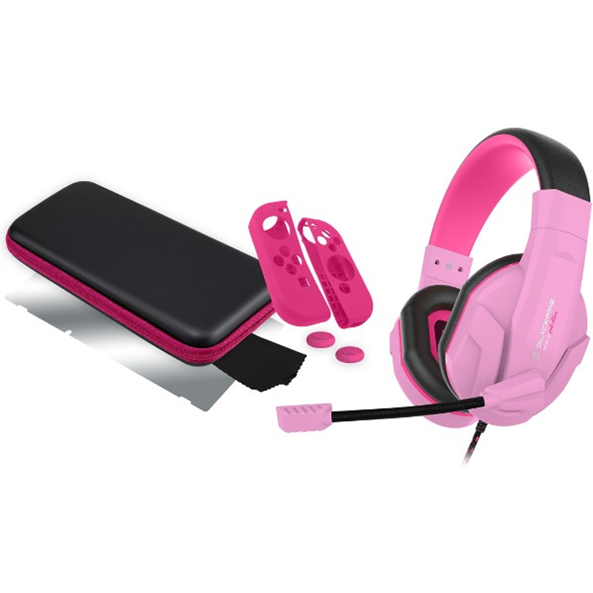 Auriculares Gaming - SWIABPE ARDISTEL, Supraaurales, Rosa