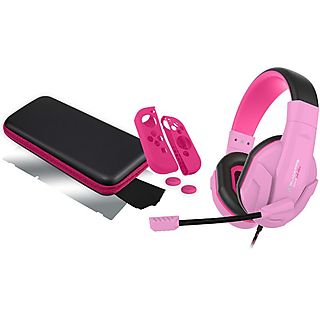 Auriculares Gaming - ARDISTEL SWIABPE, Supraaurales, Rosa