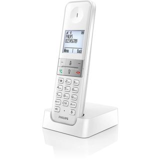 Teléfono inalámbrico - PHILIPS D4701W/34, RDSI, Blanco
