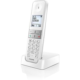 Teléfono inalámbrico - PHILIPS D4701W/34, RDSI, Blanco