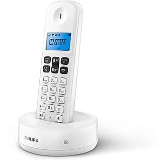 Teléfono inalámbrico - PHILIPS D1611W/34, RDSI, Blanco