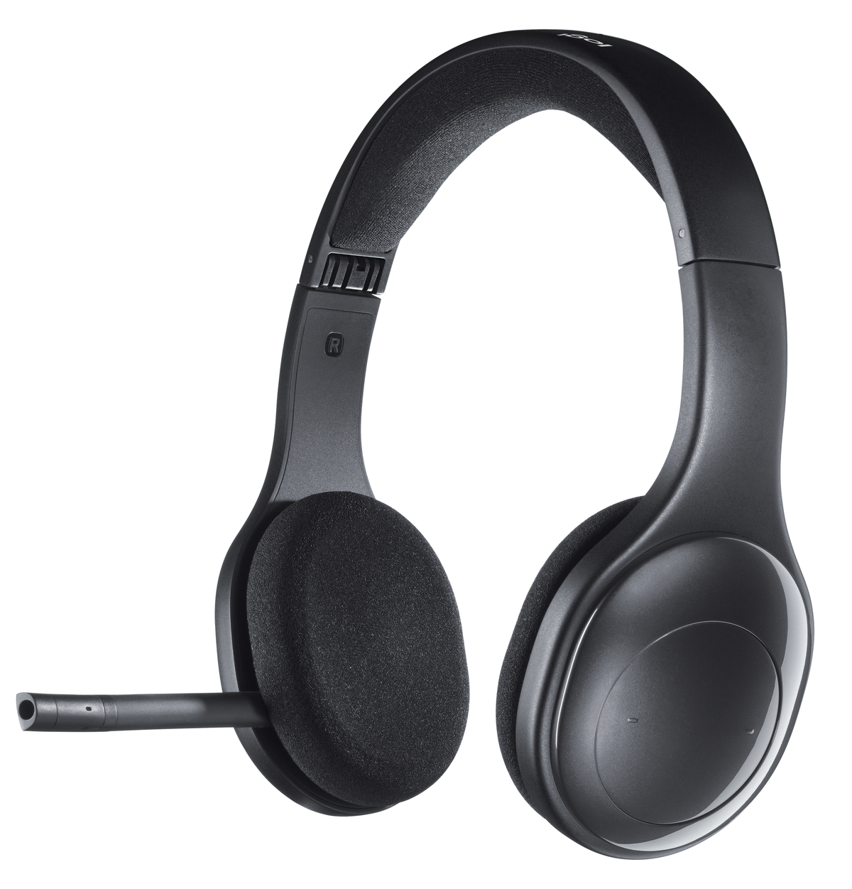 LOGITECH 981-000338 WL Schwarz Headset H800, Bluetooth On-ear