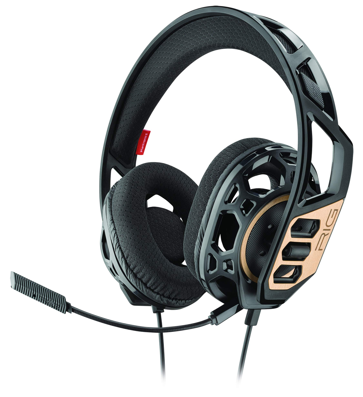 Auriculares Gaming - RIG 300 PLANTRONICS, Intraurales, Negro