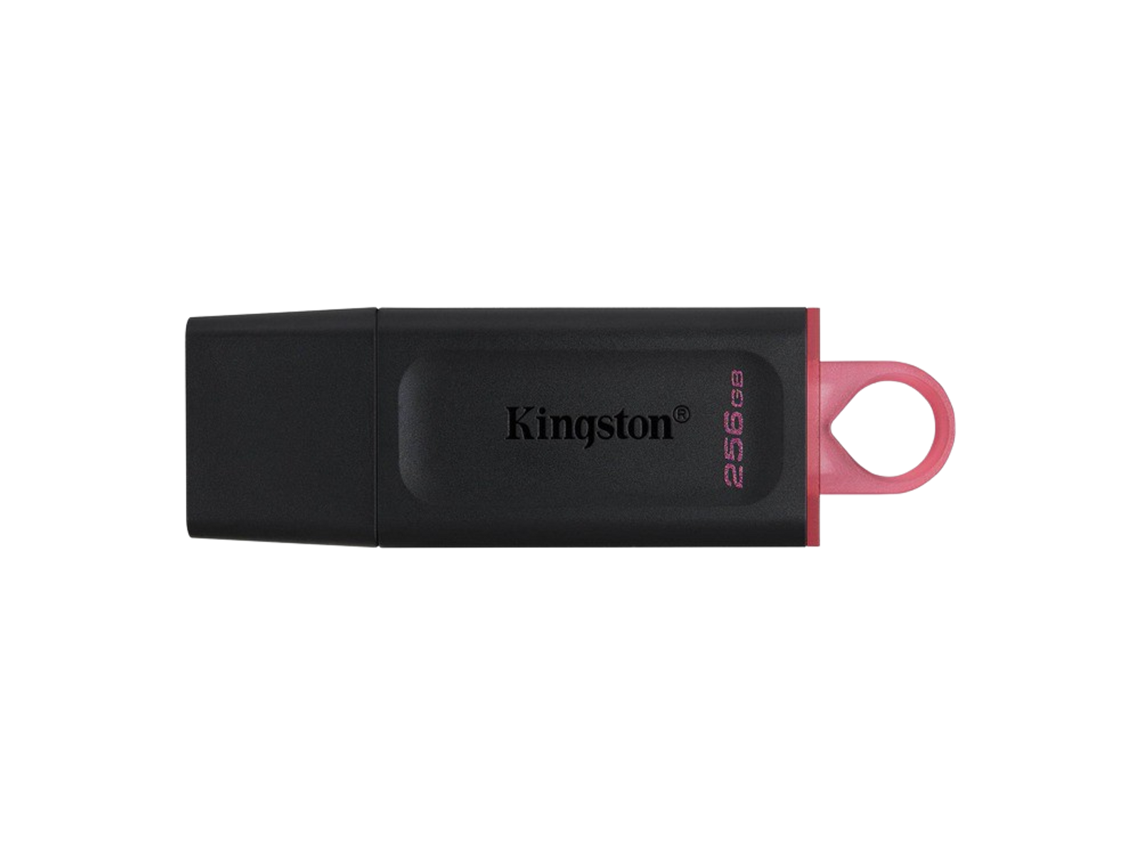 Memoria USB 256 GB - Data Traveler Exodia KINGSTON, Negro y Rosa