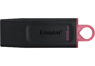 Memoria USB 256 GB  - Data Traveler Exodia KINGSTON, Negro y Rosa