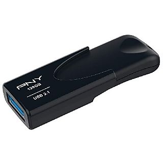 USB  - Attache 4 3.1 PNY, Negro
