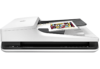 Escáner de sobremesa - HP, 1200 x DPI, Blanco | MediaMarkt