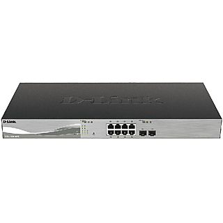 Switch  - DGS-1100-10MP D-LINK, 1,0 kbps Mbps, Negro