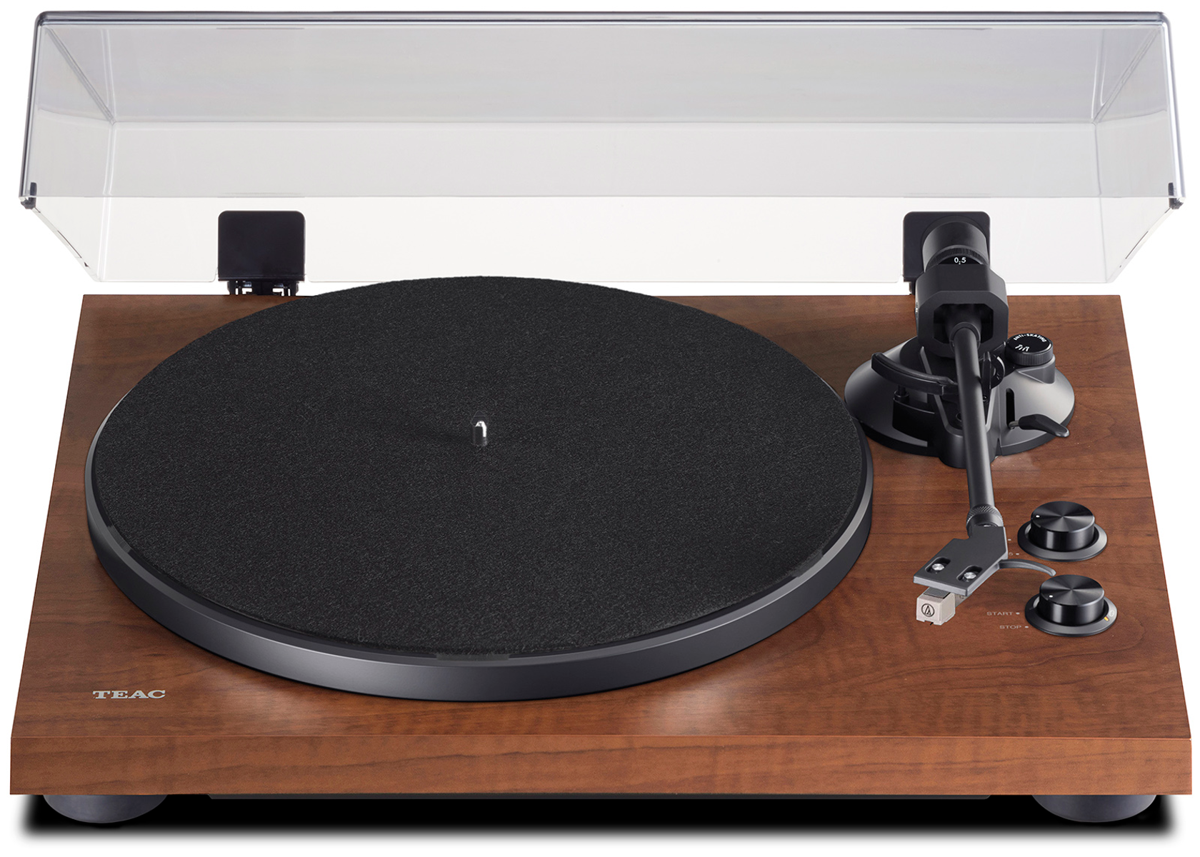 Teac Tn280bta3wa Hifi turntable transmisor bluetooth por 334578 rpm preamplificador phono incorporado gabinete mdf alta densidad nogal tocadiscos frecuencia 20hz 20khz 47k ohms 3345 mm nuez tn280bt 248942 rca pin 1