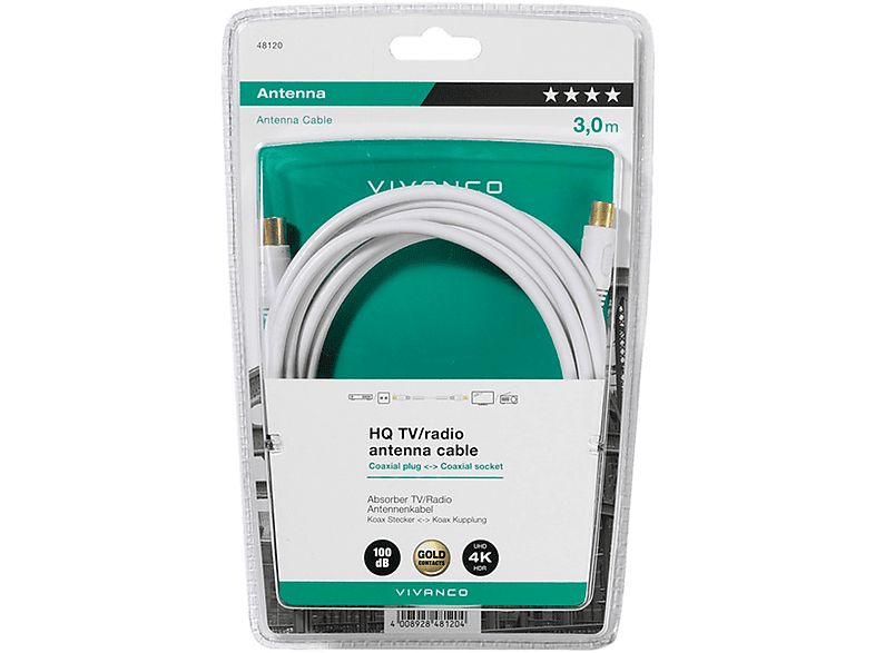 VIVANCO 48120 Antennenkabel | MediaMarkt