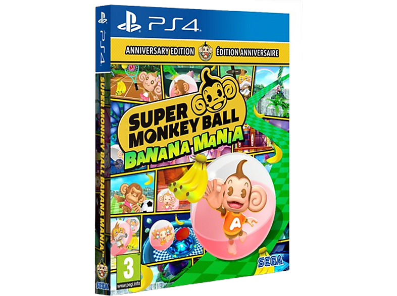 PlayStation 4 Super Monkey Ball Banana Mania Launch Anniversary Edition
