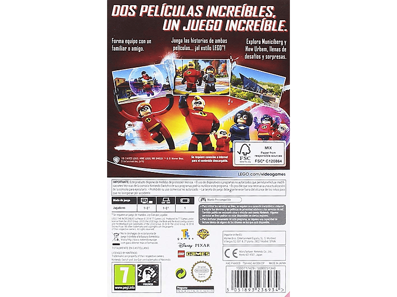 Nintendo Switch LEGO Los Increibles MediaMarkt