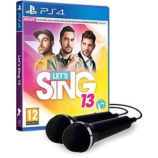 PlayStation 4Lets Sing 13 + 2 Micrófonos
