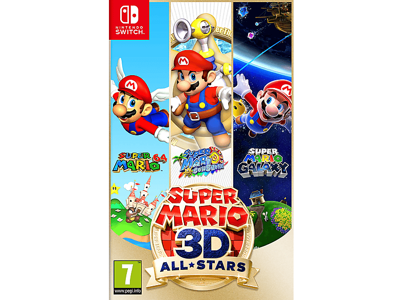 Caso Wardian esquina flotador Nintendo Switch - Super Mario 3D All-Stars | MediaMarkt