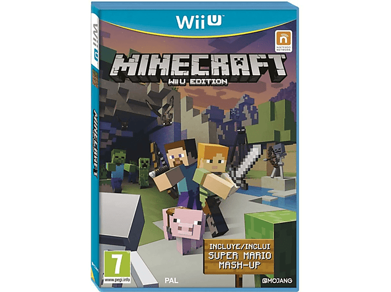 Nintendo Wii U  Juego Wii-U Minecraft Juego Wii-U Edition