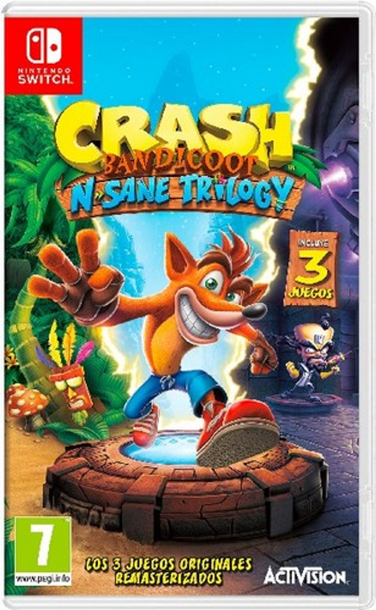 Nintendo Switch - Nintendo Switch Crash Bandicoot N-Sane Trilogy