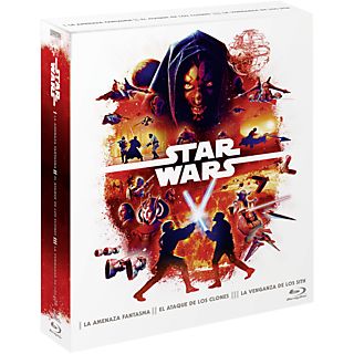 Pack Trilogía Star Wars Episodios 1-3 - Blu-ray