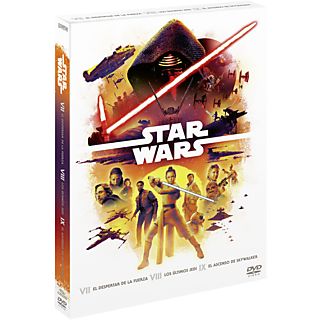 Pack Trilogía Star Wars Episodios 7-9 - DVD