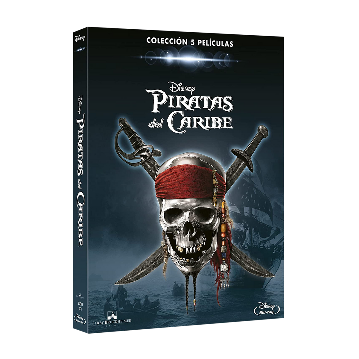 Piratas del Caribe (1-5) - Blu-ray