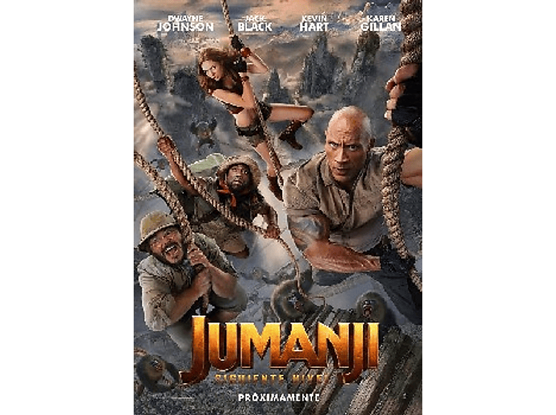 Jumanji Siguiente Nivel Uhd Blu Ray Blu Ray Mediamarkt