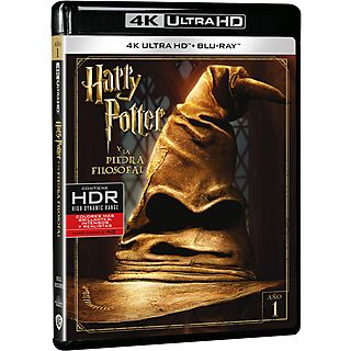 Harry Potter y la piedra filosofal - Blu-ray Ultra HD de 4K