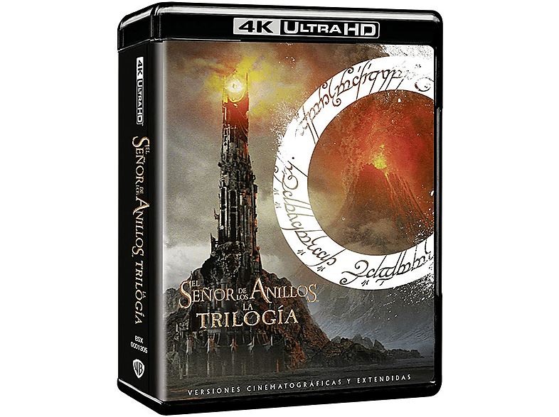 El Señor De Los Anillos Trilogia Extendida 4k Uhd + Blu-ray