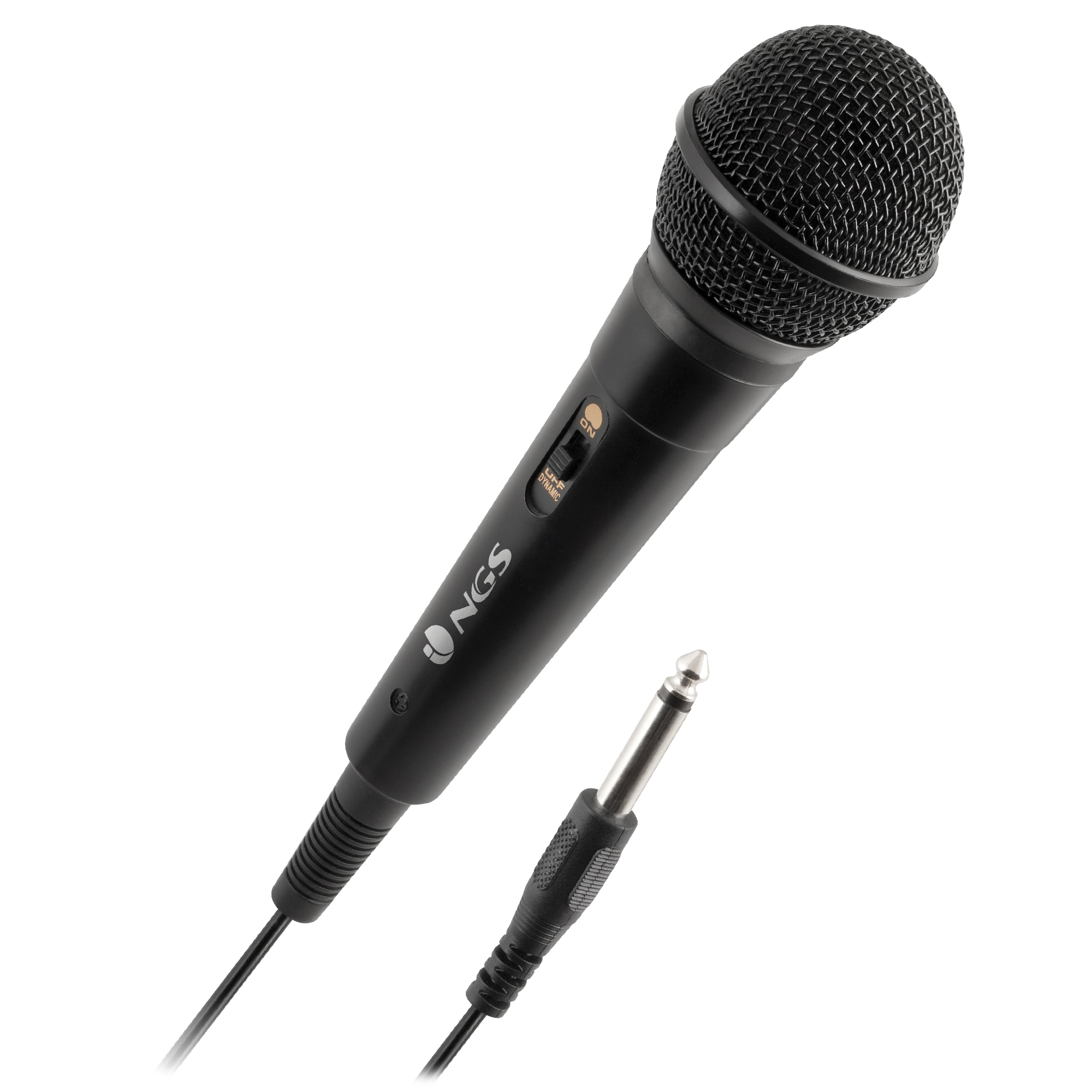 Micrófono Dinámico - NGS SINGER FIRE NGS, Negro