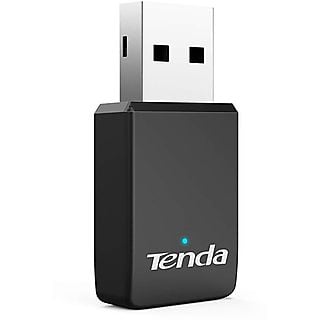 Adaptador Wi-Fi USB  - U9 TENDA, Negro