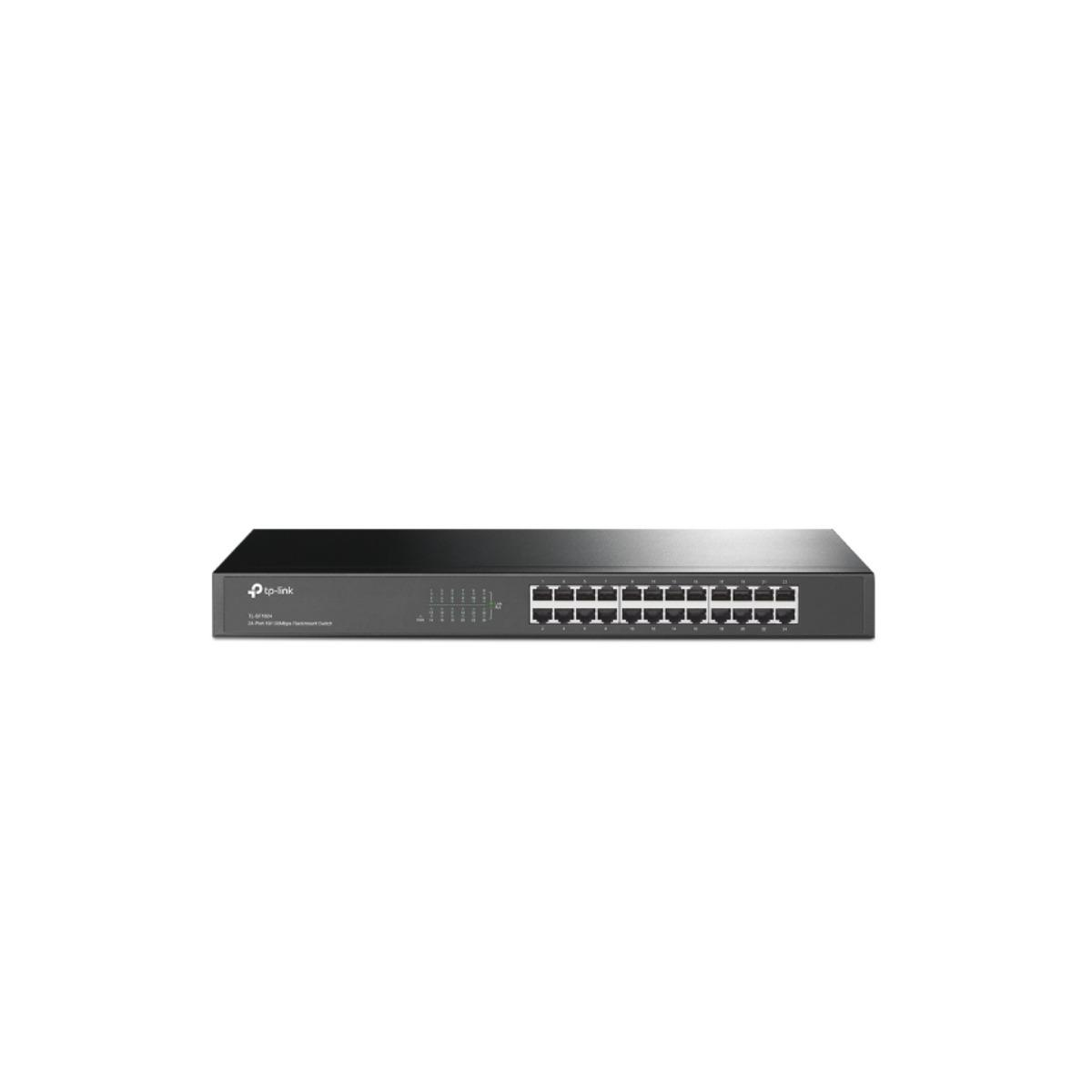 TP-LINK 24 24-Port-10/100Mbit/s-Rackmount-Switch TL-SF1024 Switch TP-Link