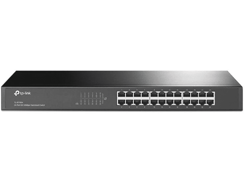 TP-LINK TP-Link TL-SF1024 24-Port-10/100Mbit/s-Rackmount-Switch Switch 24